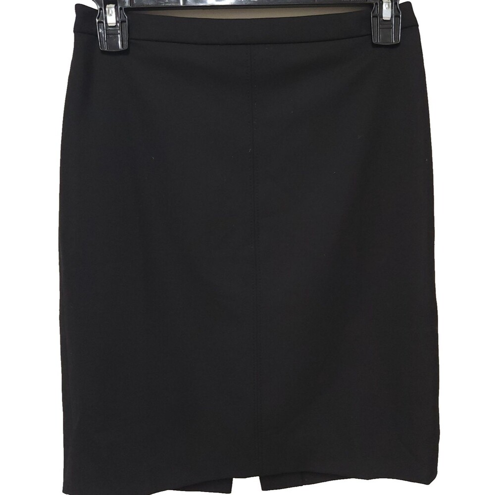 Loft Women’s Black Pencil Career Business Skirt 00P Petites